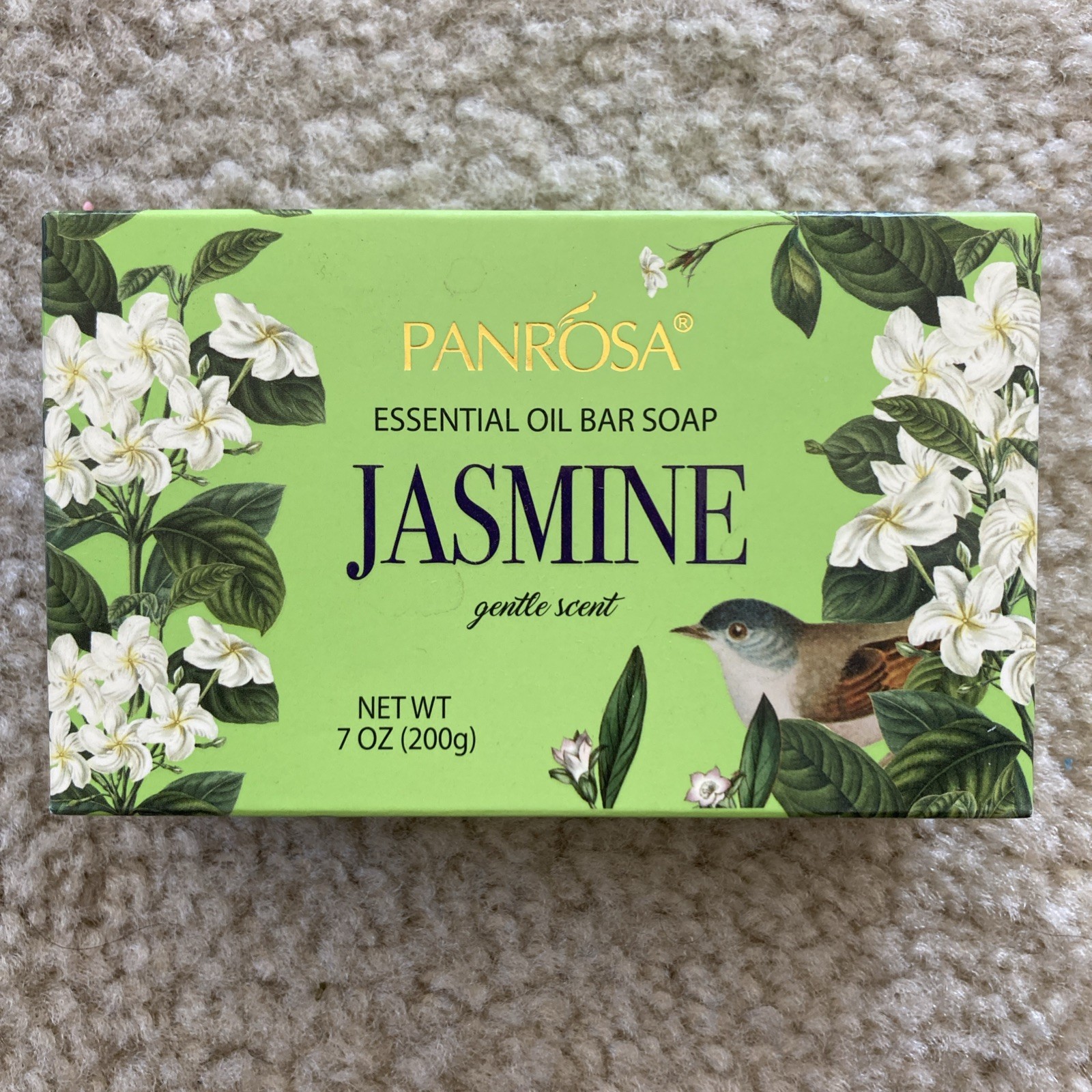Panrosa Jasmine Essential Oil Bar Soap
