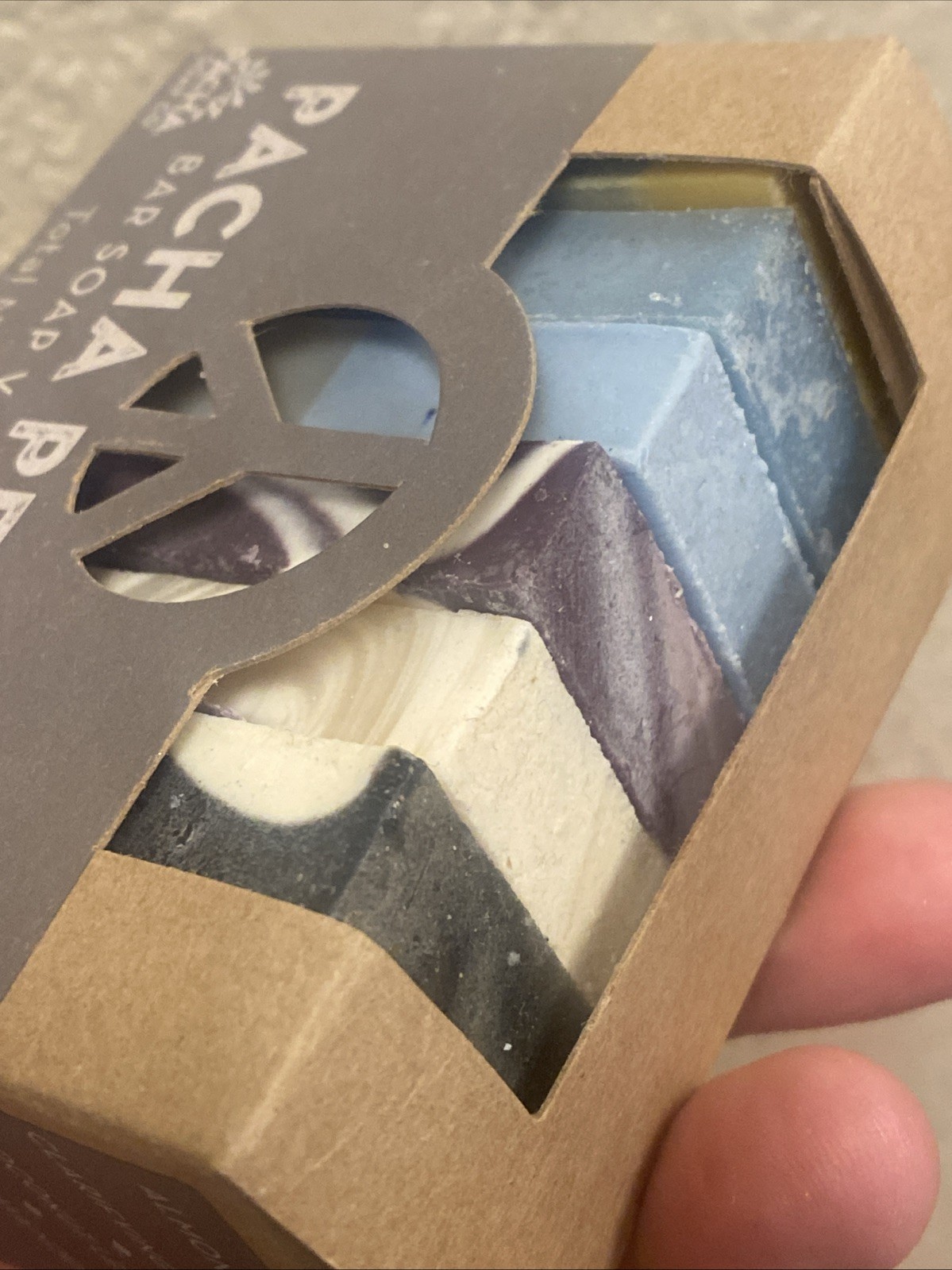 Pacha Peaces Bar Soap Variety Pack 7 Scent Collection 7 OZ USA Gift Set HIPPIE