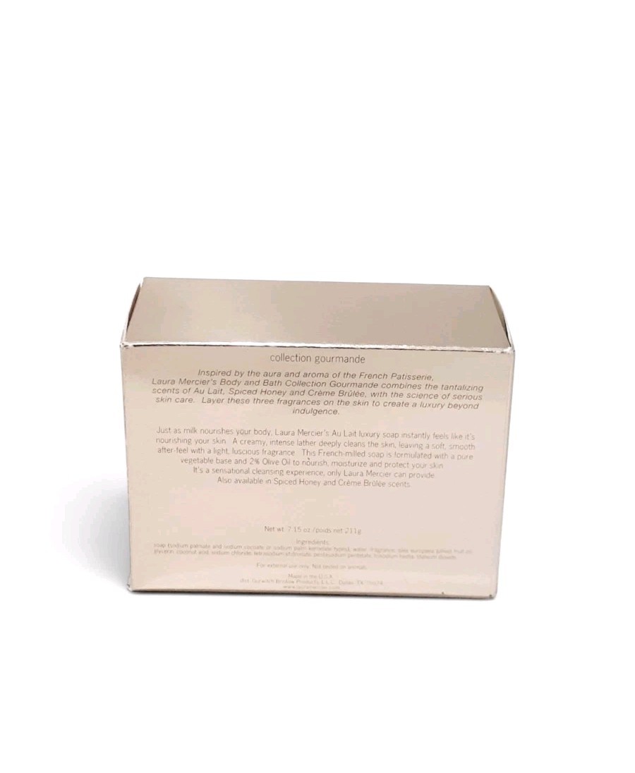 Laura Mercier Au Lait Luxury Soap 7.15 oz SEALED Free Ship!