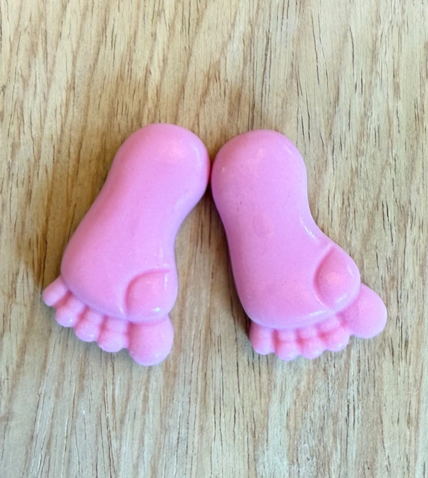 Baby Shower Soap Favors | Handmade Goat’s Milk Baby Feet Soap | Pink or Blue Par