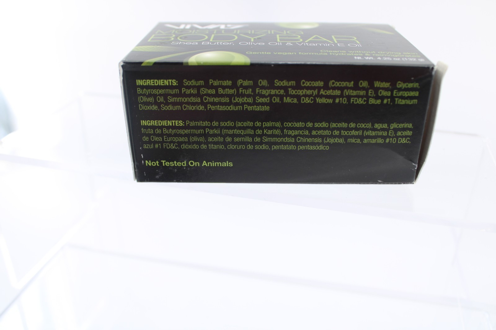 Bar Soap Vivas by Ampro Moisturizing Body Bar w/ Shea Butter Olive Oil Vitamin E