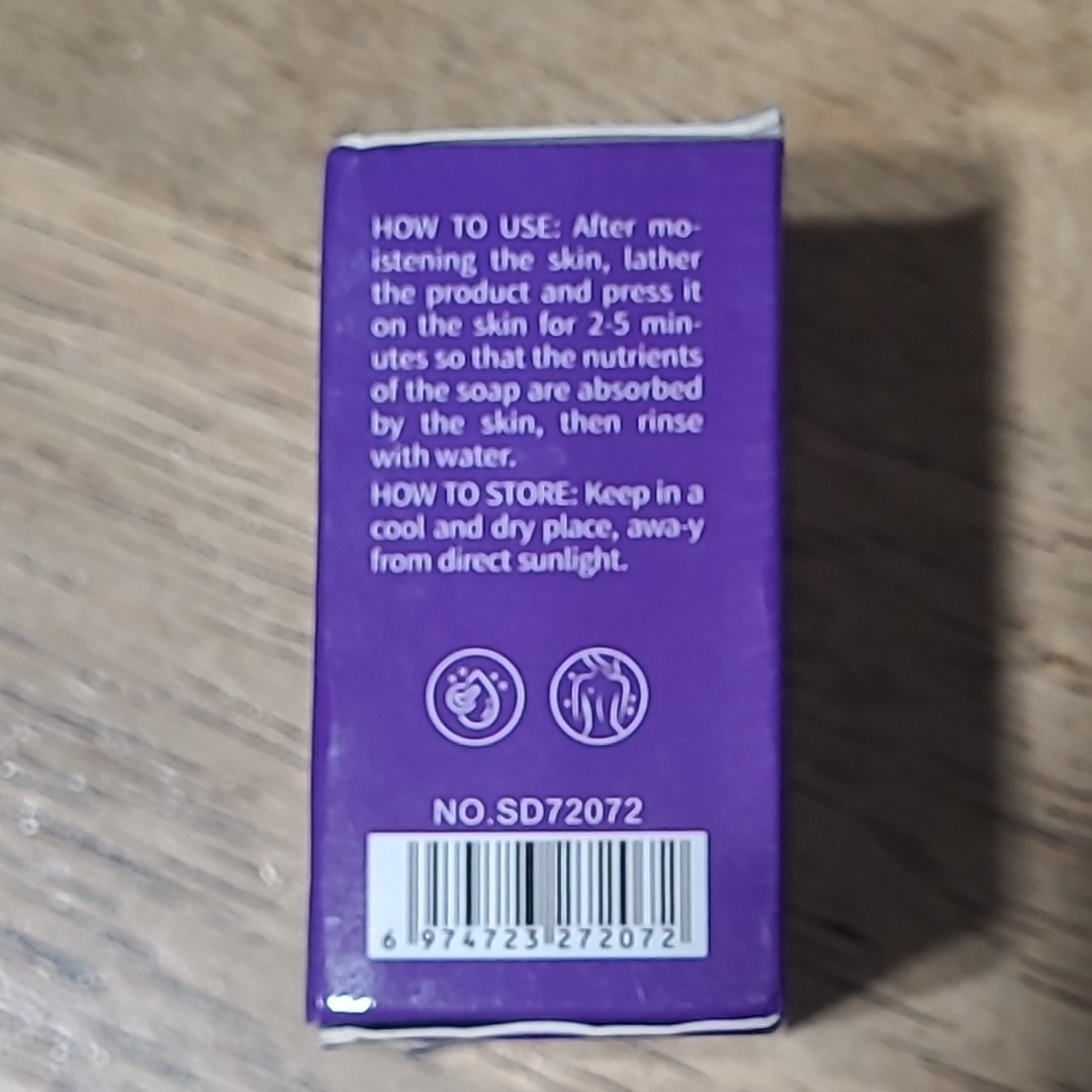 Sadoer Organic Lavender Soap 3.5 Fl Oz