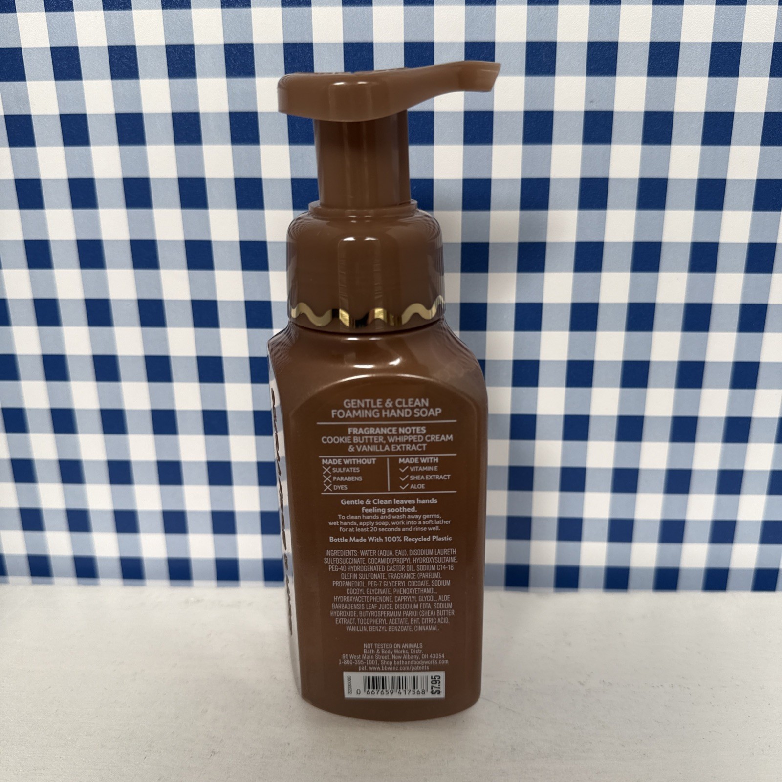 4X ~ Bath & Body Works ~ COOKIE BUTTER TRUFFLE ~ Gentle Foaming Hand Soap