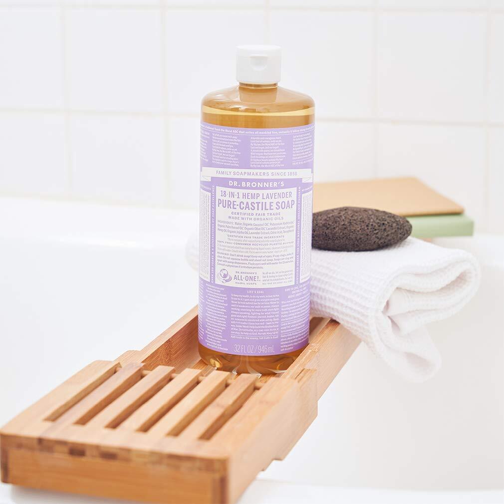 Dr Bronner’s Organic Fair Trade Pure Castile Soap 32 Fl Oz All Purpose Cleaner