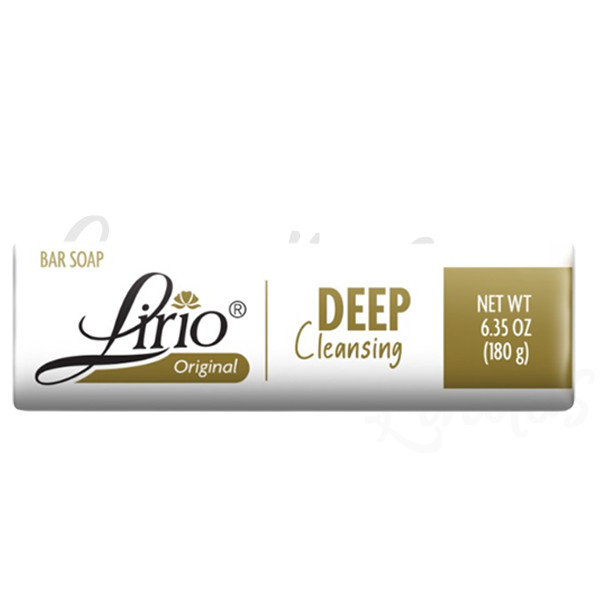 12Pc Lirio Original Bar Soap 6.35oz 180g Deep Cleansing Bath Body Wash Tradition
