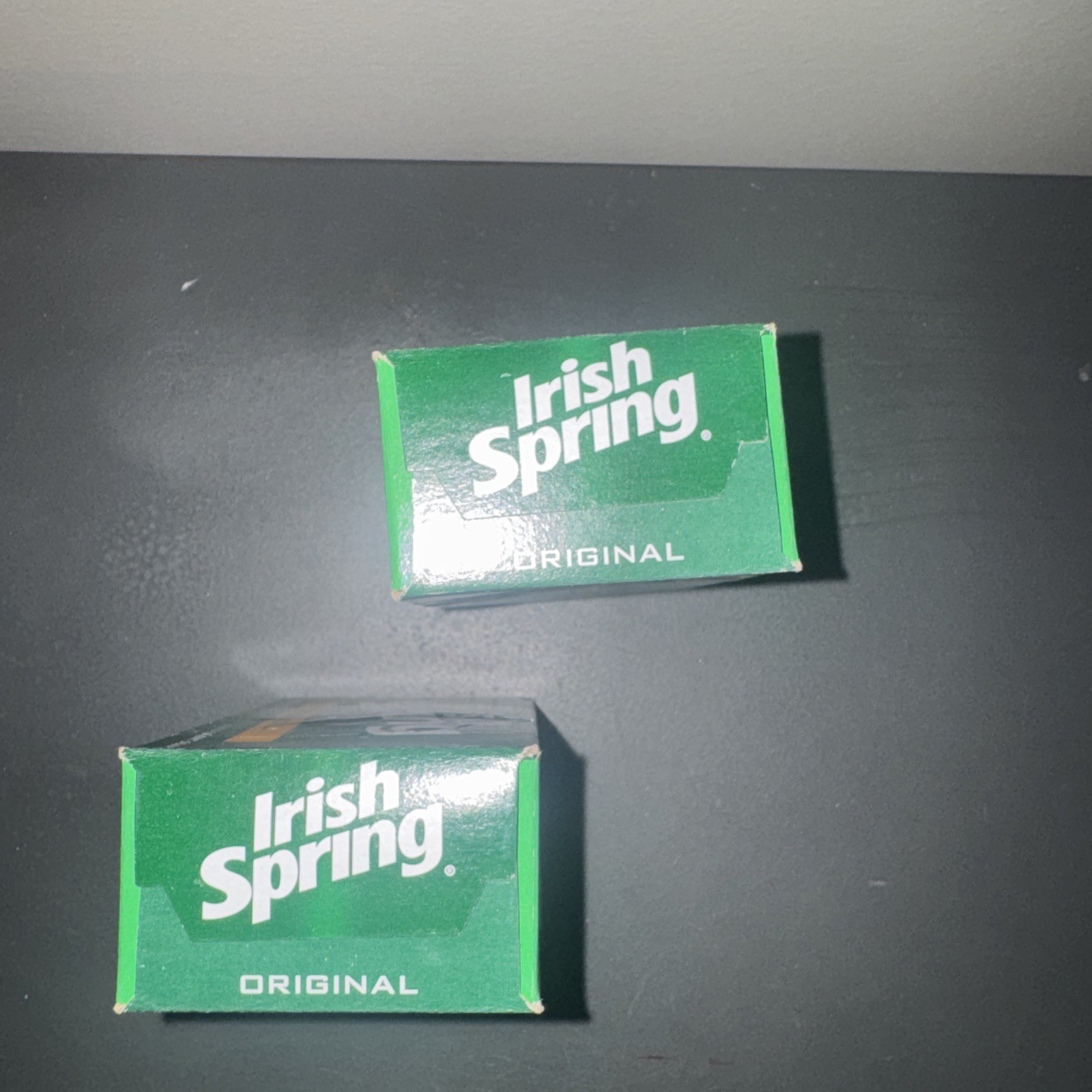 Irish Spring Original Soap 3.7 oz Old Formula No Flaxseed Oil Lot 2