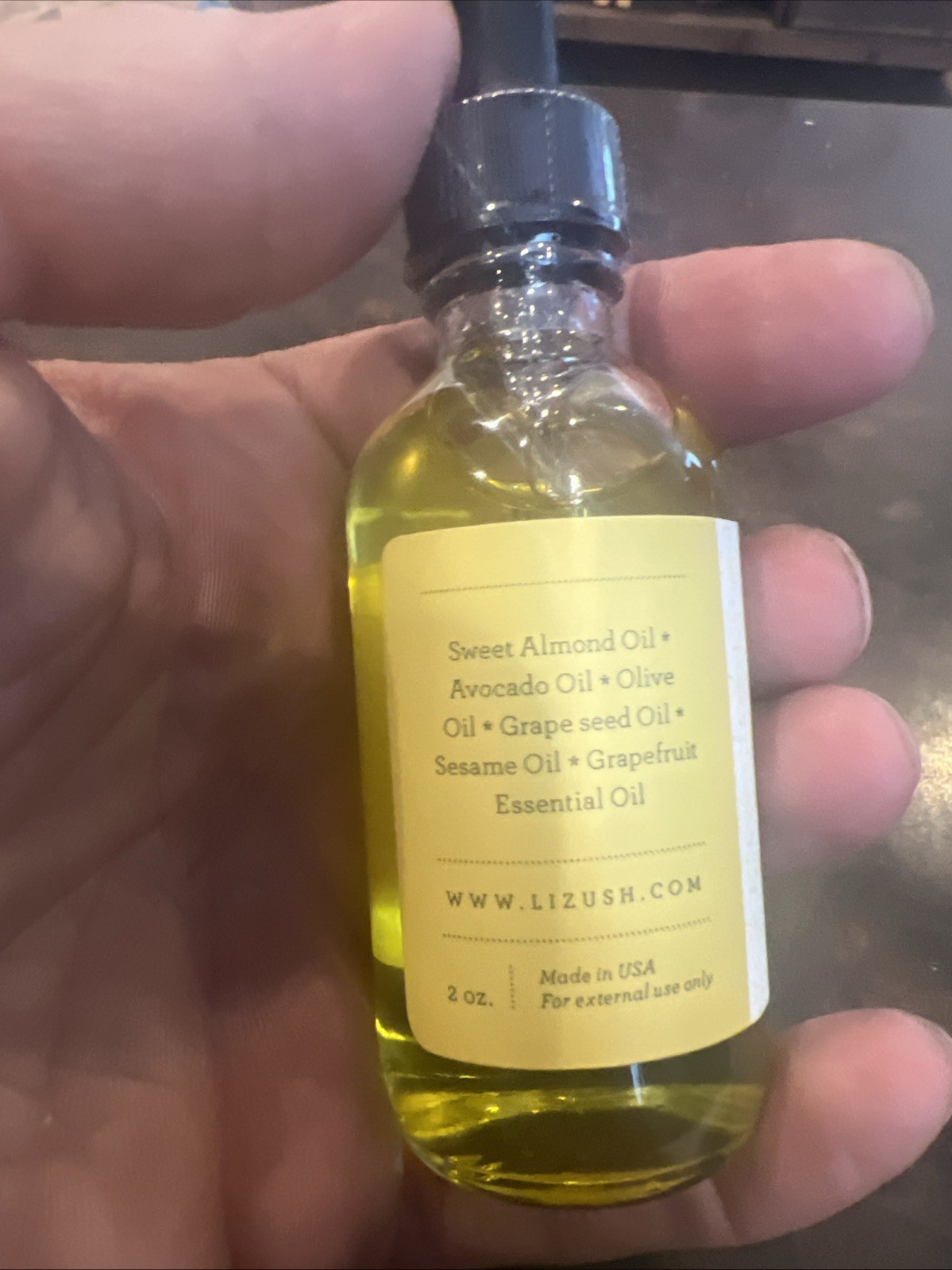 Lizush Grapefruit Body Oil 2 Oz And Grapefruit Soap 4oz In A Bag