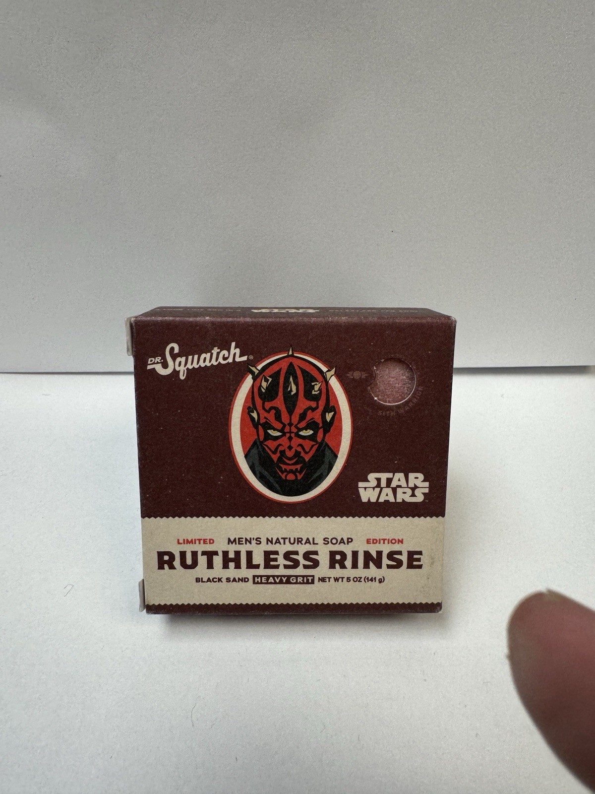 Dr. Squatch Star Wars Soap – Ruthless Rinse Darth Maul – Limited Edition 5oz
