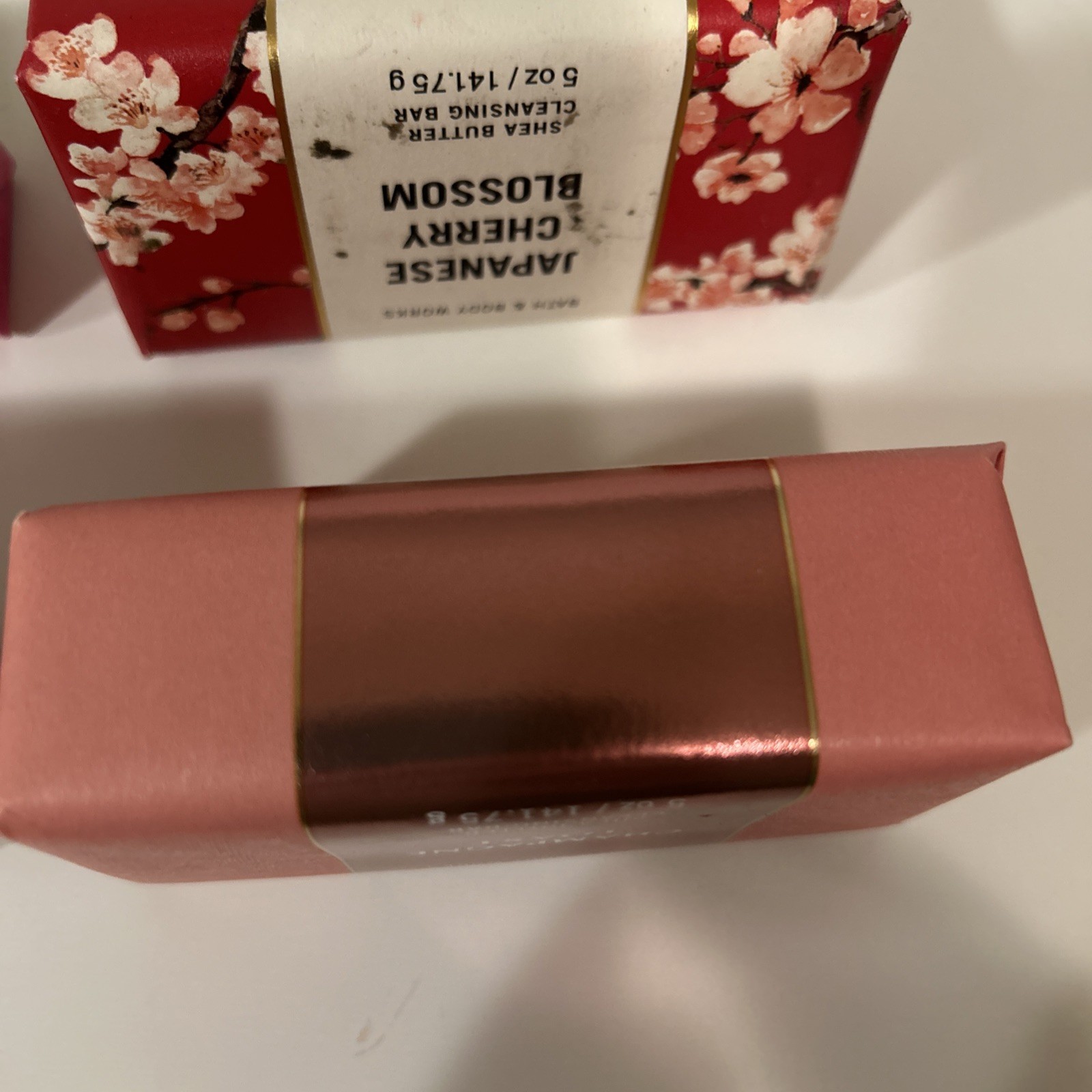 Bath and Body Works Lot Of 4 5 Oz Shea Butter Cleansing Bars 141.75g Each Sealed
