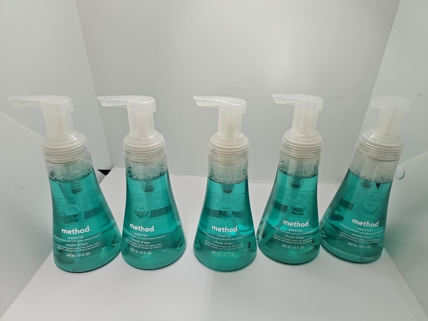 Method Foaming Hand Soap Waterfall 300ml 10 Ounce ( 6-Pack )
