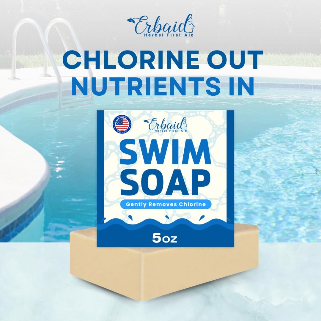 Swimmers Shampoo – Chlorine Removal Body Wash – Natural 5 Ounce (Pack of 1)
