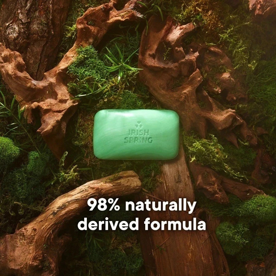 Irish Spring Bar Soap Original Clean 4oz (20 Pack) Refreshing Deodorant