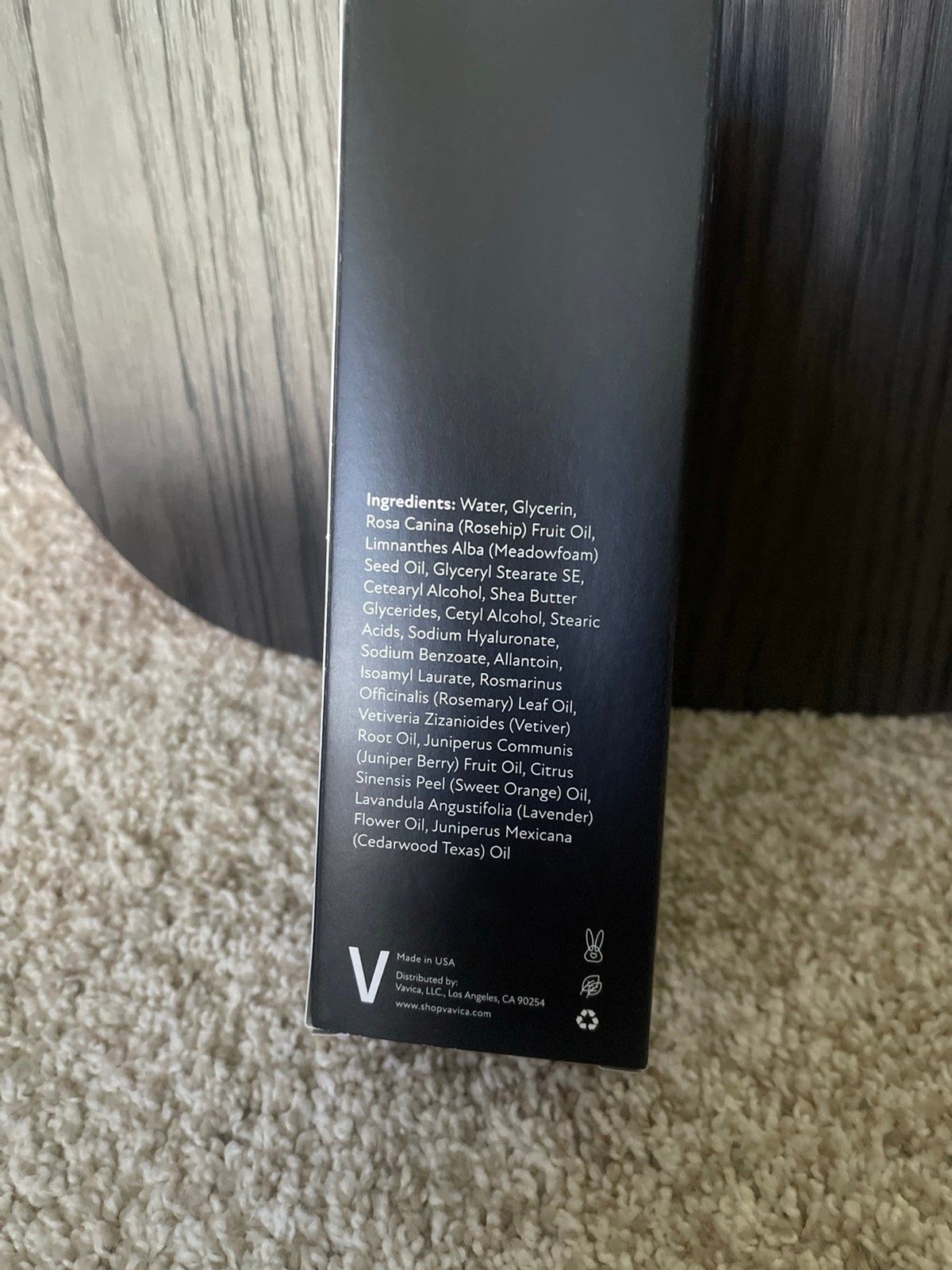 Vavica Unico Hand and Body Lotion Full Size 6 oz BNIB