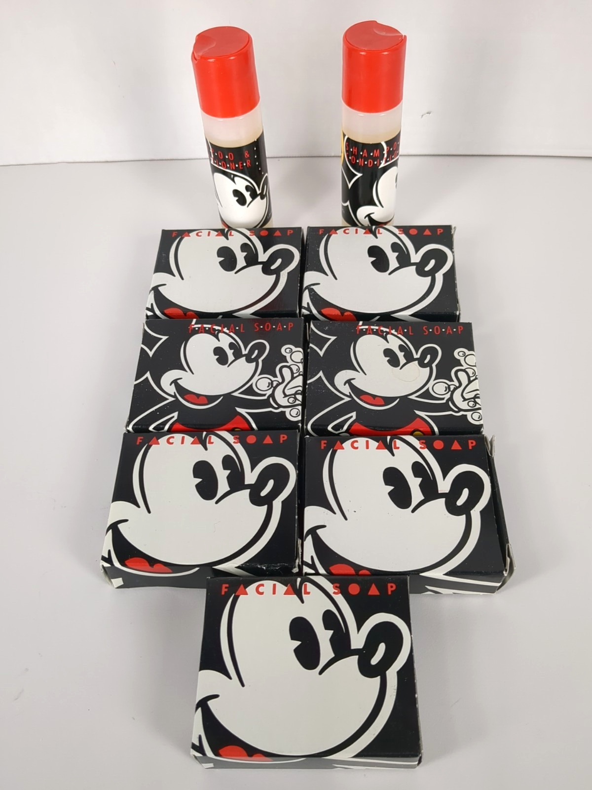 7 Walt Disney Resorts Facial Soap 2 Shampoo Conditioner Mickey Mouse 1955 Travel