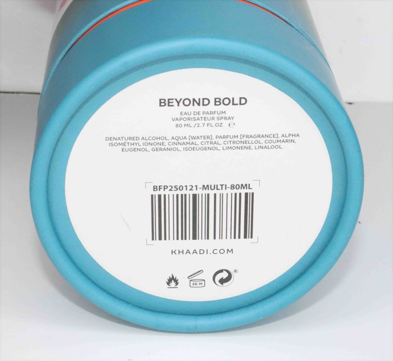 NEW Khaddi Beyond Bold Vapor Spray Perfume 80 mil 2.7 oz