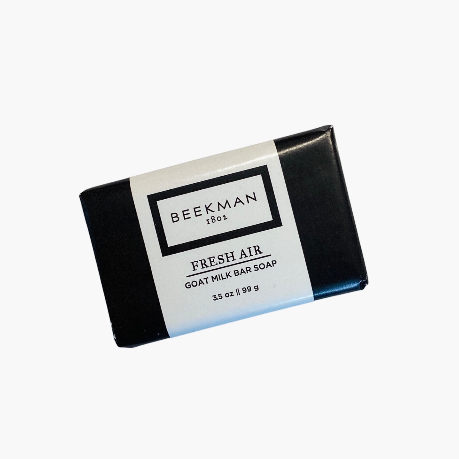 BEEKMAN 1802 FRESH AIR PURE GOAT MILK SOAP – 3.5oz PALM SIZE