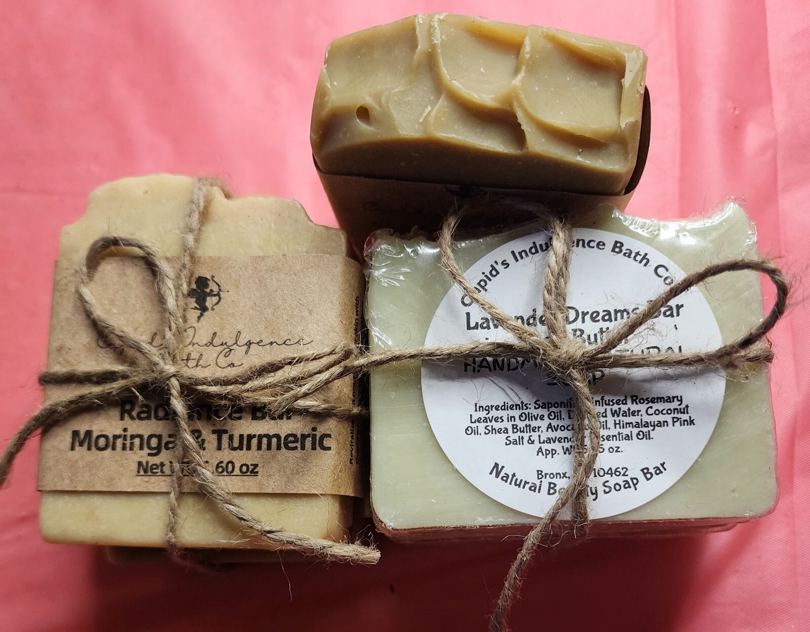Handmade Soap Bars Pack Of 5. Randomly Assortment Selected.