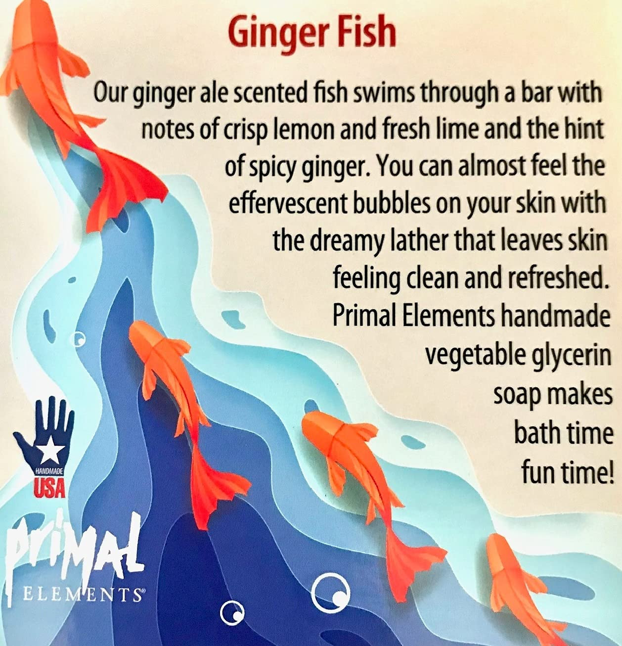 Soap Loaf, Ginger Fish, 5.5 Pound