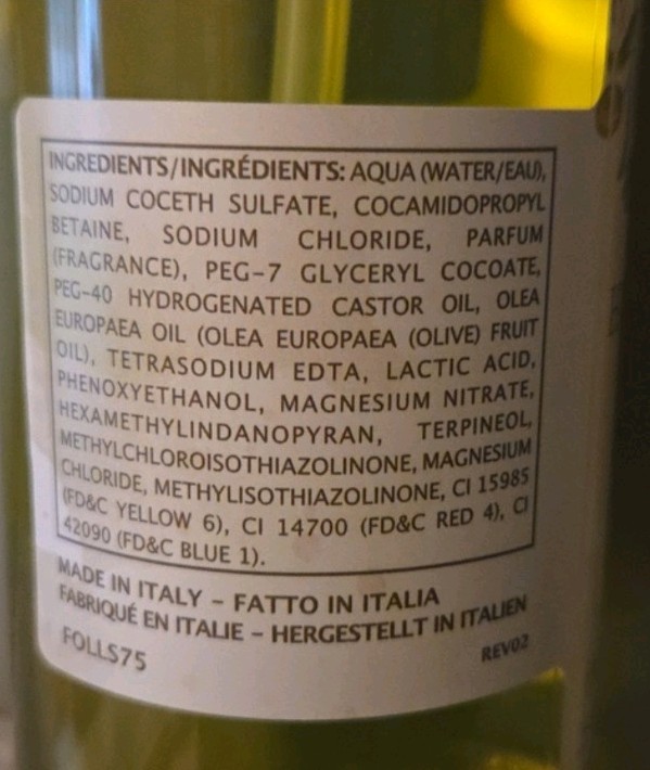 Erbario Toscano Olive Oil Hand Soap Made In Italy- New
