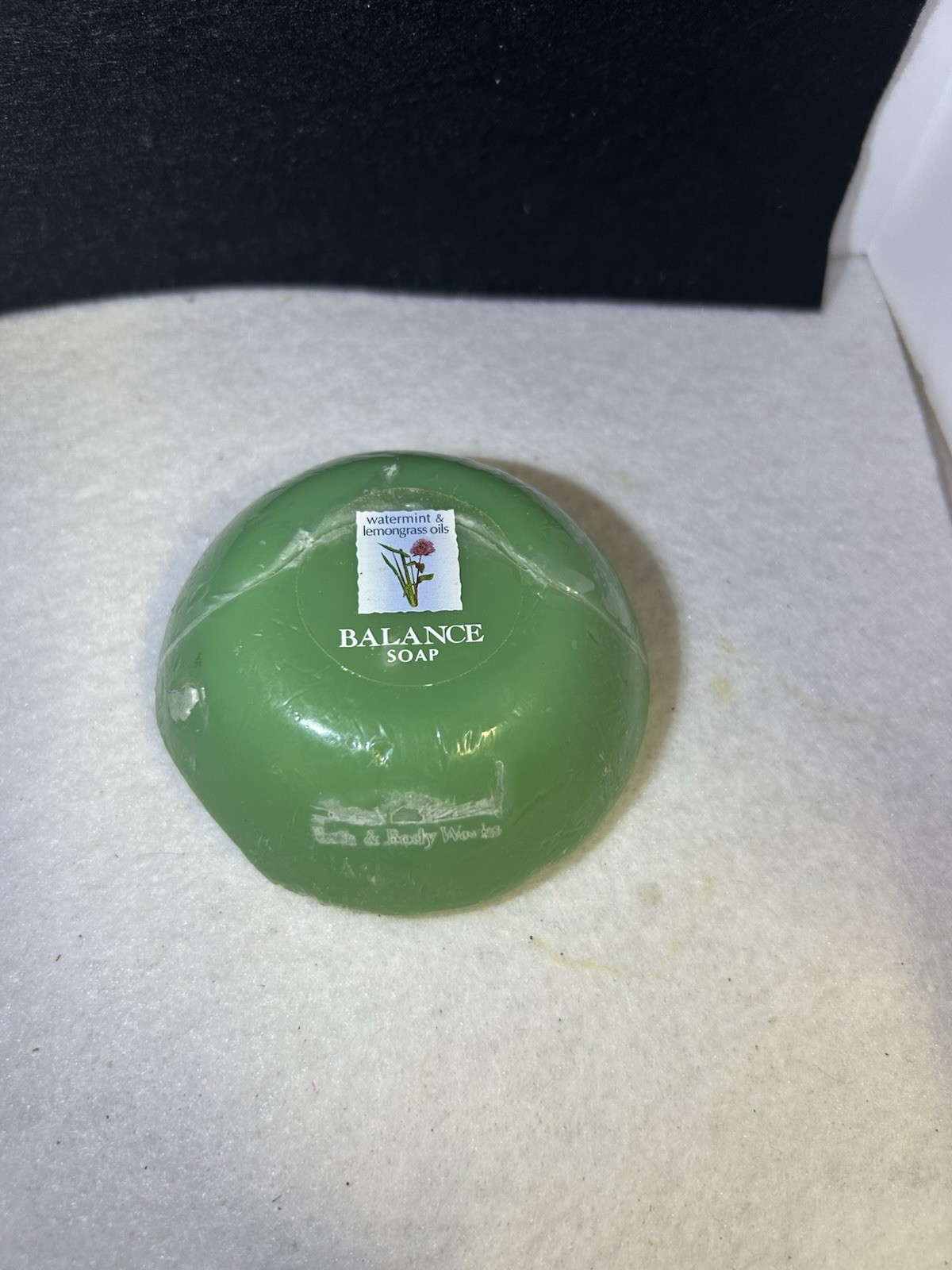 Bath & Body Works Aromatherapy Balance 4oz Soap Watermint Lemongrass New