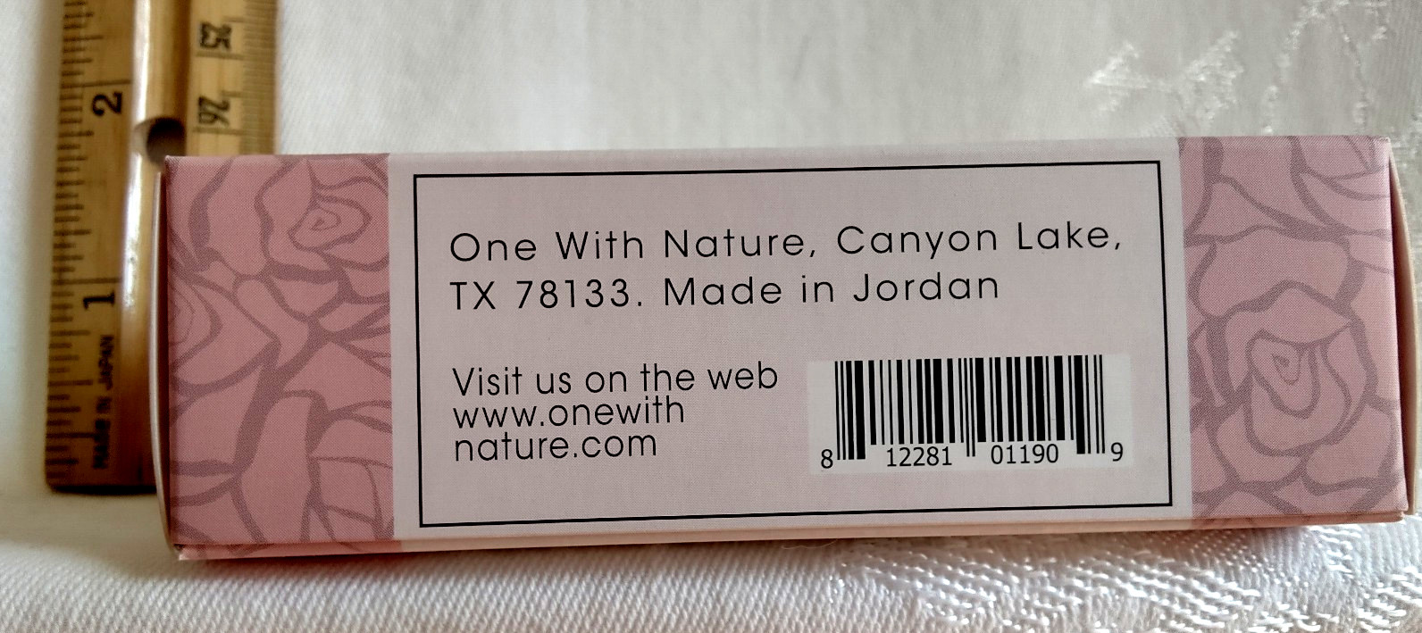 Three pack One with Nature feminine cleansing bar soap natural skincare 3.5 oz!
