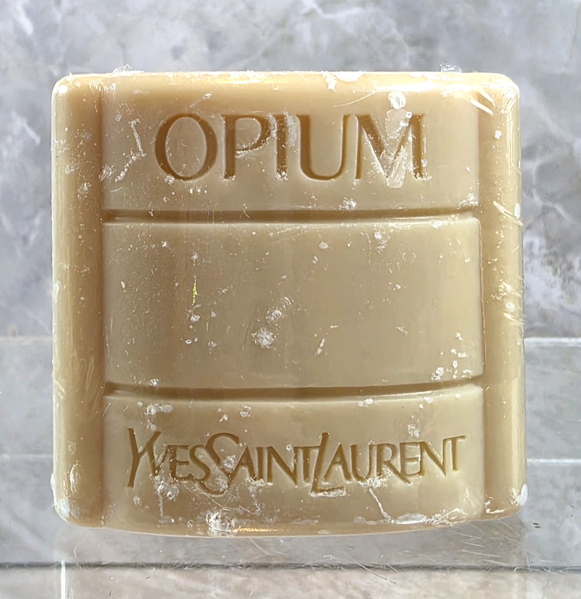 Yves Saint Laurent Opium YSL Perfumed Soap Bar Travel Size Bath Sealed 1.9 oz
