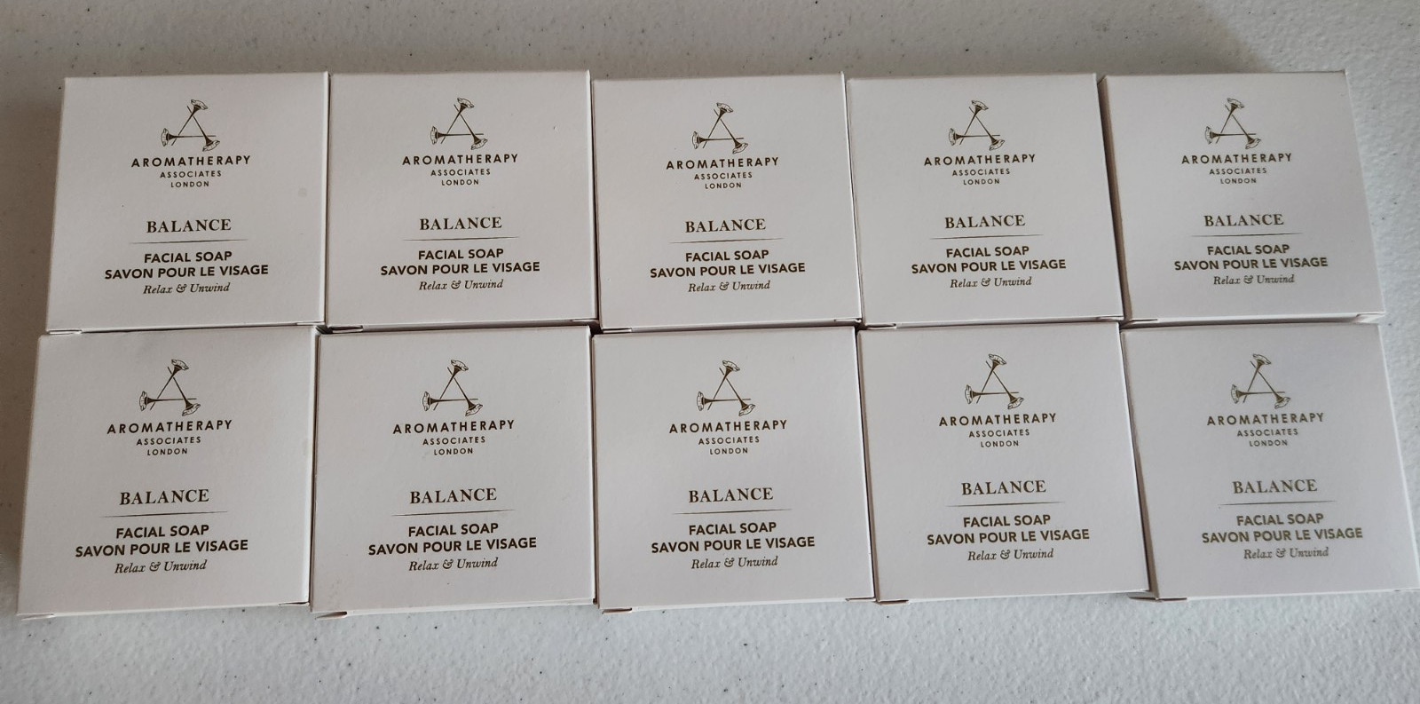 10X Aromatherapy Associates Balance Facial Bar Soap NEW Travel Size 1.05 oz