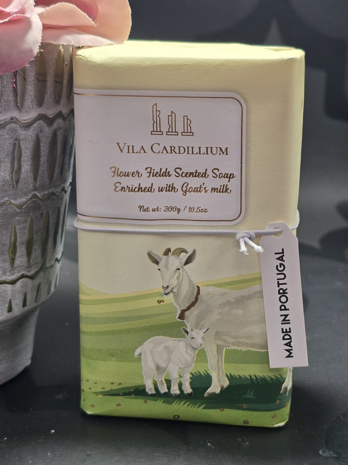 Vila Cardillium Flower Fields Scented Soap With Goat’s Milk 300g/10.5oz Portugal
