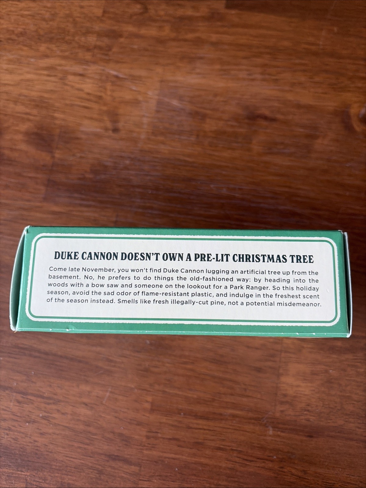 Duke Cannon Illegally Cut Pine Big Ass Brick of Soap 10 oz Bar