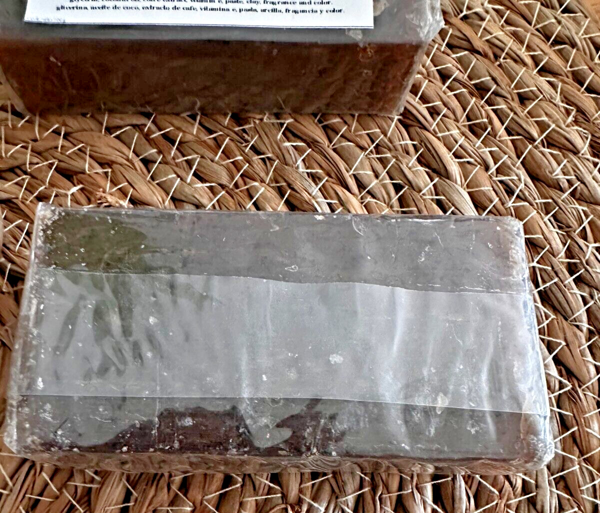 Free Nature set 3 pieces, Brown Paste Soap, Coffe Soap, Organic, from Mexico