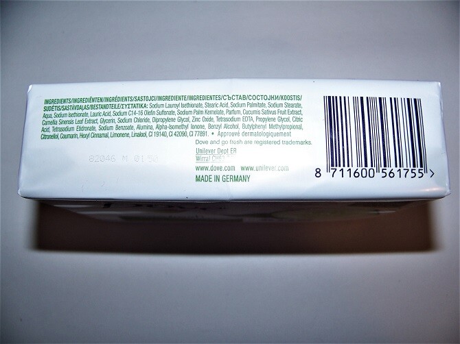 Dove Beauty Cream Bar with Cucumber & Green Tea 2 x 100g (3.5 oz) Bar 5pk/LOT