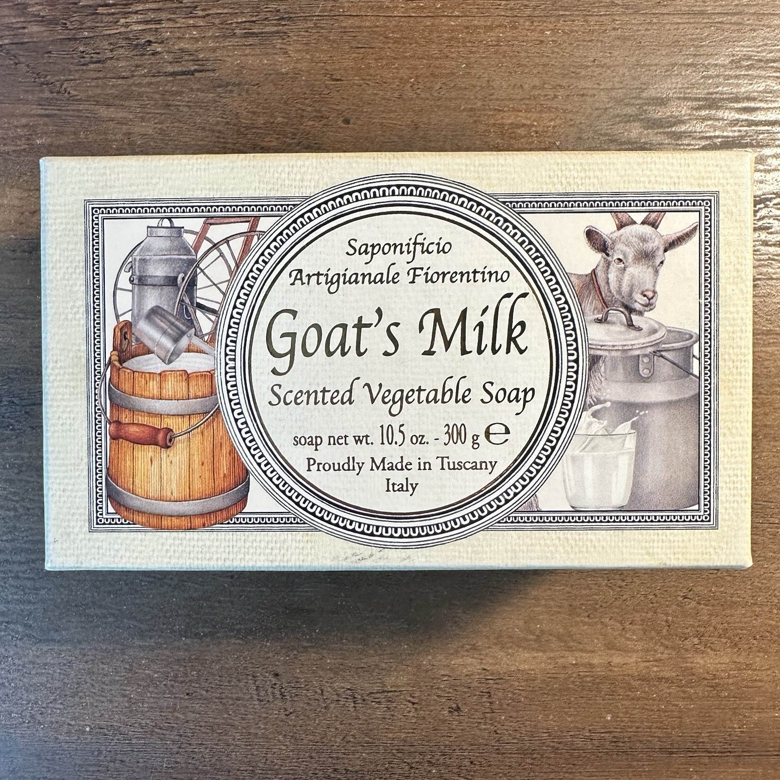 Saponificio Artigianale Fiorentino Luxary Italian Goats Milk Scented Soap 10.5oz