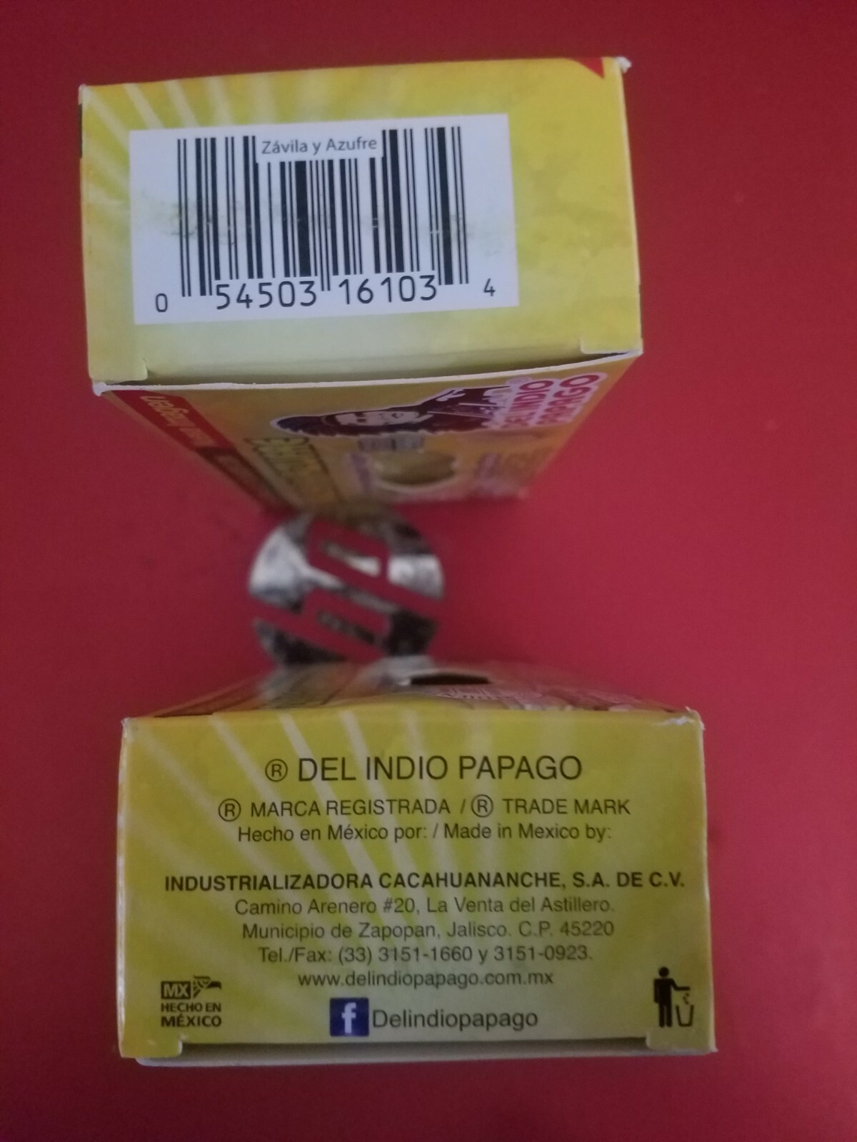 2 PACK ALOE VERA & AZUFRE SOAP DEL INDIO PAPAGO