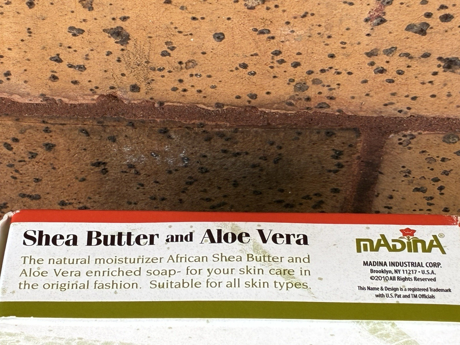 2 ~ORIGINAL Madina African BLACK SOAP SHEA BUTTER and ALOE VERA~ NEW /Box