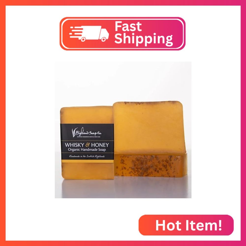 The Highland Soap Company, Handmade Scottish Organic Vegetable Oil Glycerin Soap