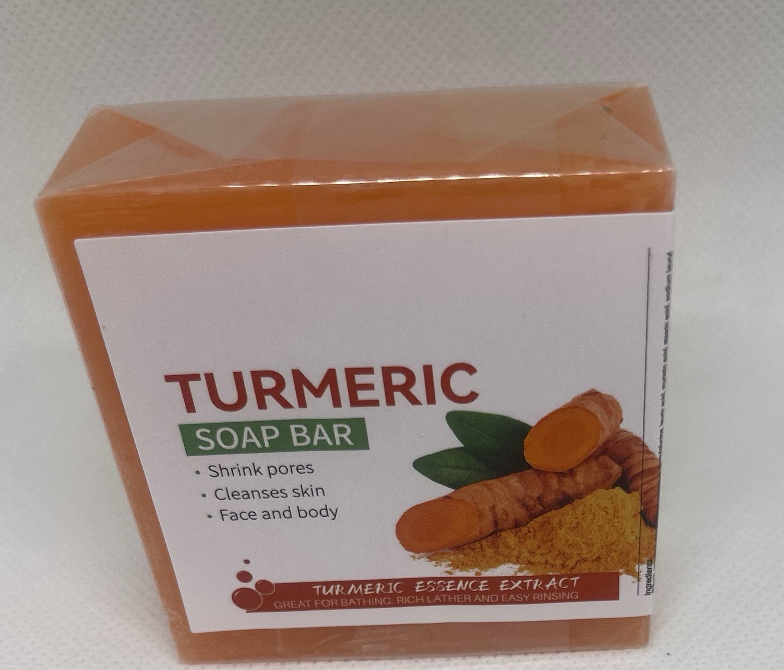 Turmeric Soap Bar – Skin Whitening, Lightening, Brightening, Acne & Dark Spot