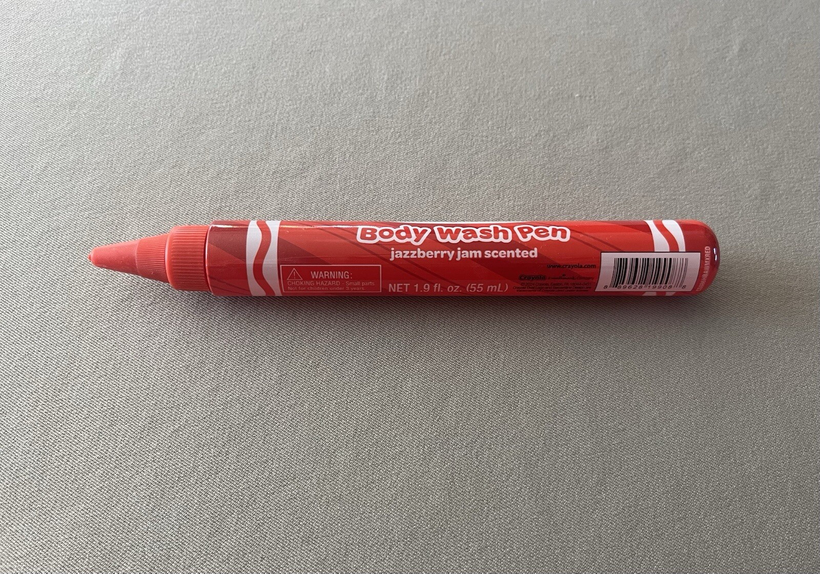 1.9 Oz. Crayola Bathtub Body Wash Pen “Jazzberry Jam” Scented, For Ages 3+, New!