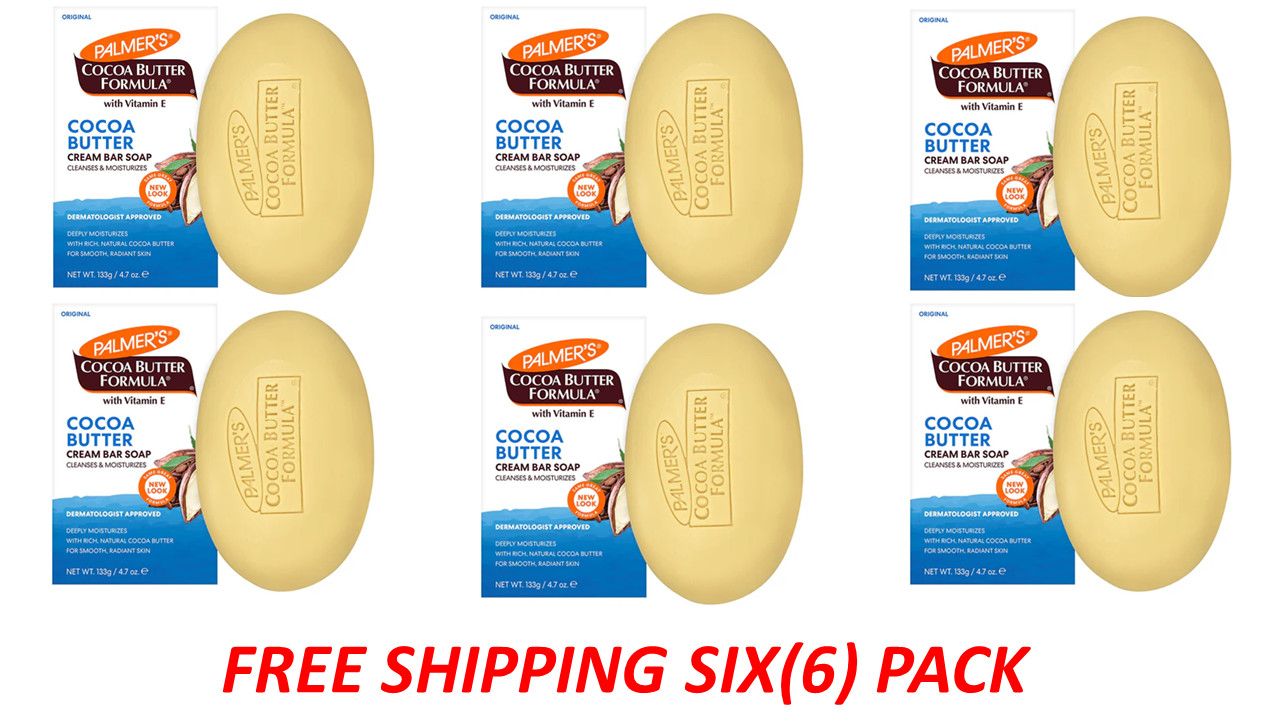 Palmers Cocoa Butter Bar Soap Cleanses & Deeply moisturizes Smooth Radiant Skin