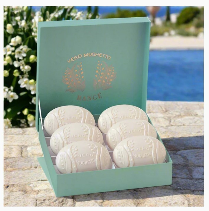 Rance 1795, “Lily of the Valley” Luxury Boxed Set of 6 French Perfumed Soaps