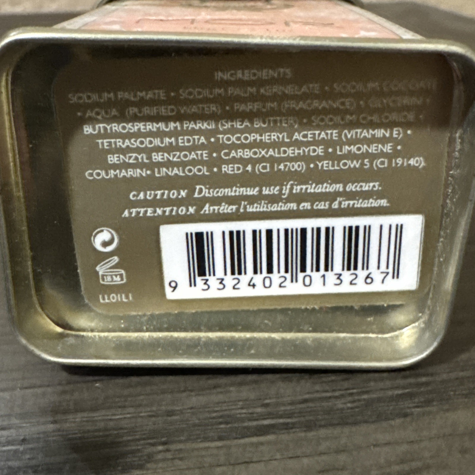 RARE Mor Belladonna Soapette 60g W/tin – Discontinued – Made in Australia