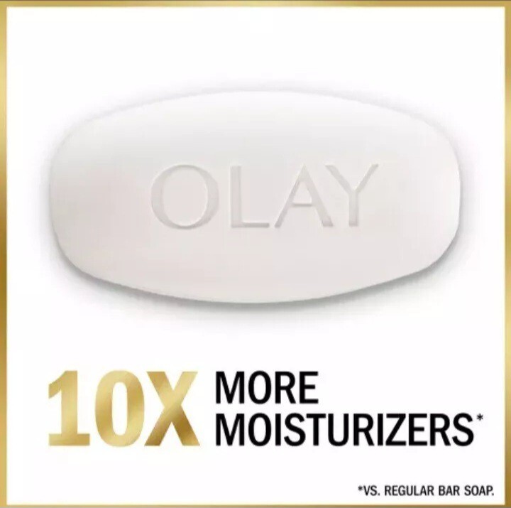 NEW! OLAY (3-BARS) 4 Oz. Bars ●COOLING WHITE STRAWBERRY/MINT● Fresh Outlast.