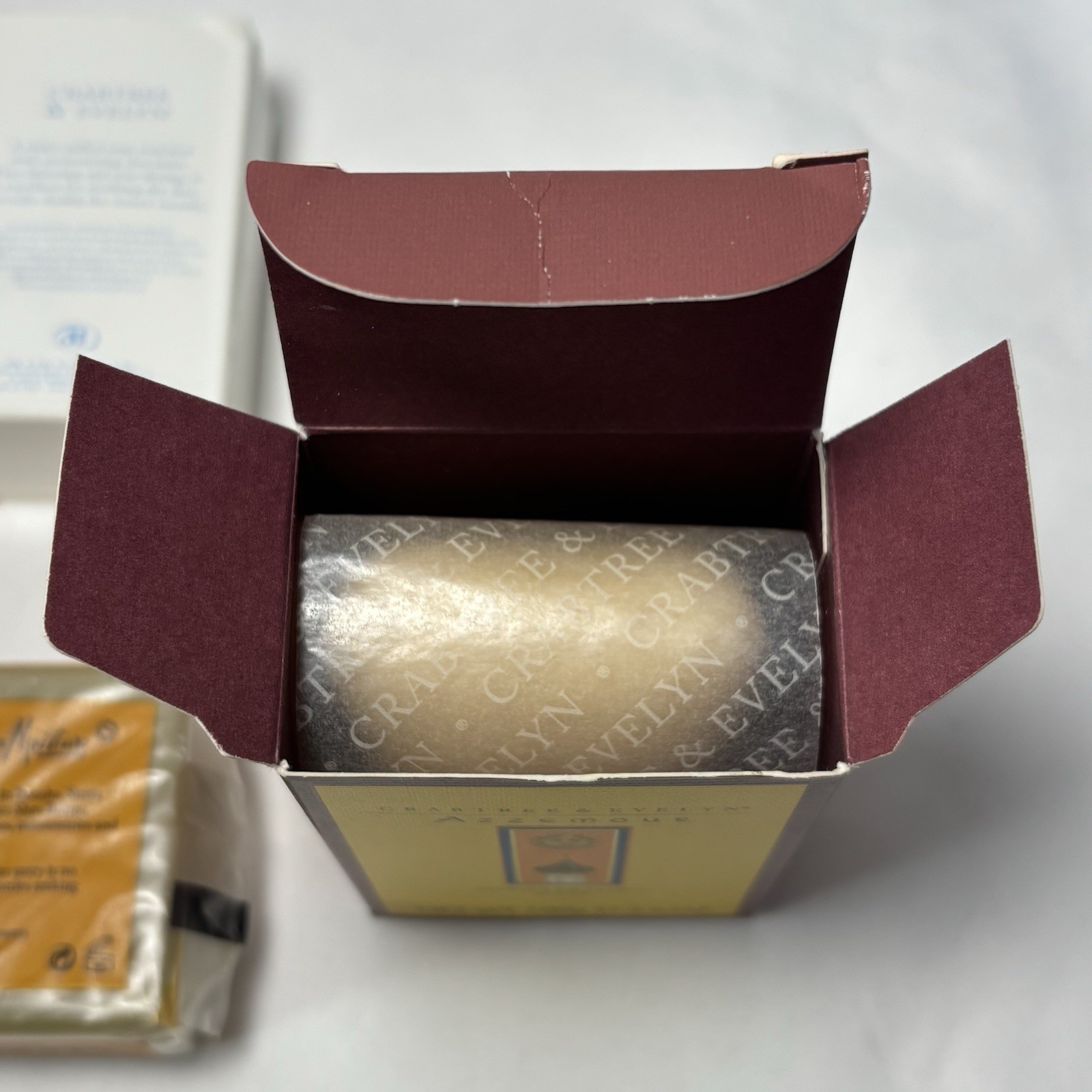 Crabtree & Evelyn Bar Soap Body Shop Shea Moisture Mixed Lot 5 Bars Unused Open