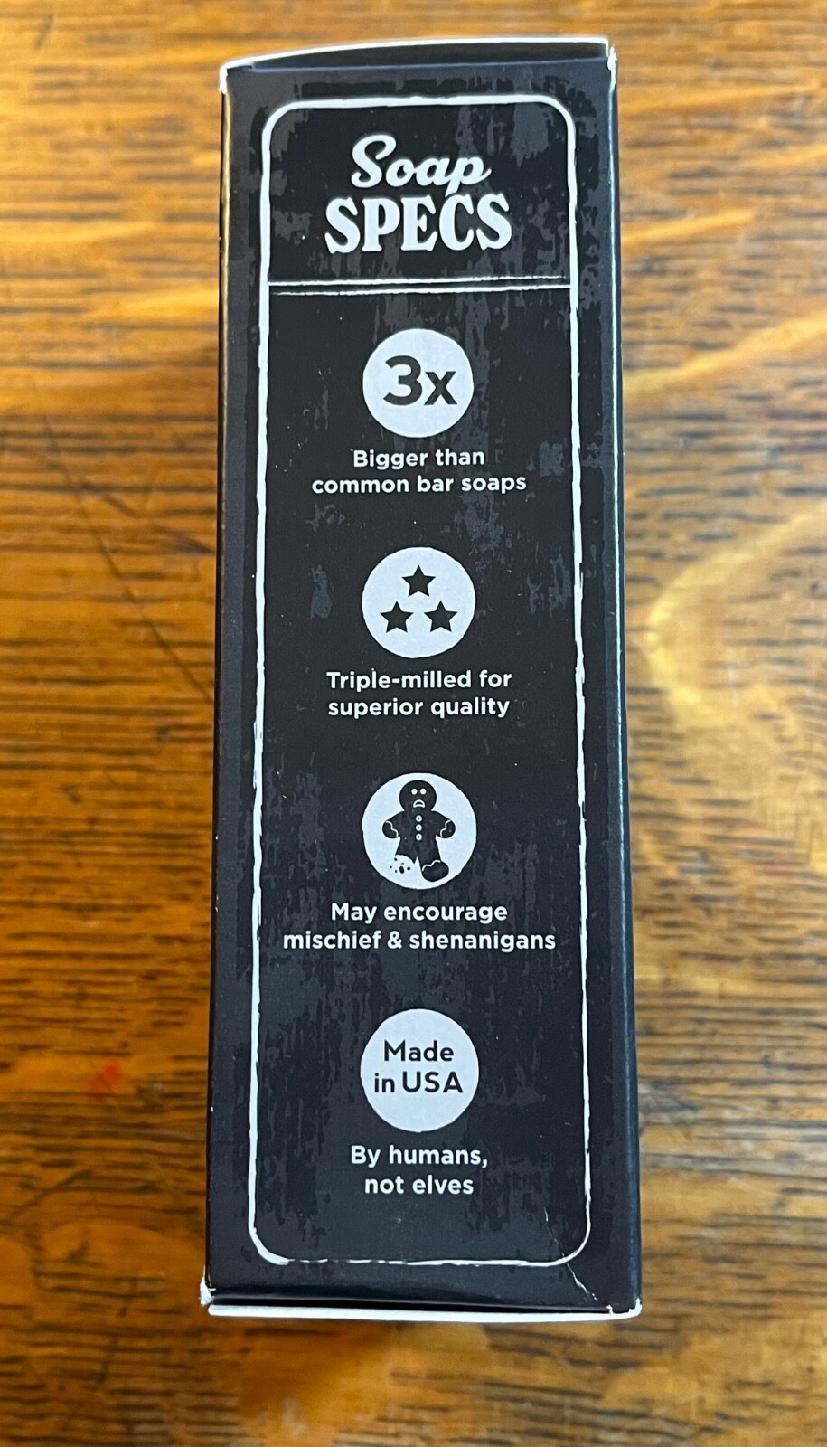 Soap Duke Cannon Big Ass Lump of Coal charcoal new 10 oz USA