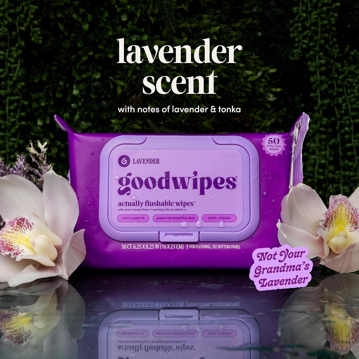 Travel-Friendly Lavender Wet Wipes – 418 Count, Extra Large