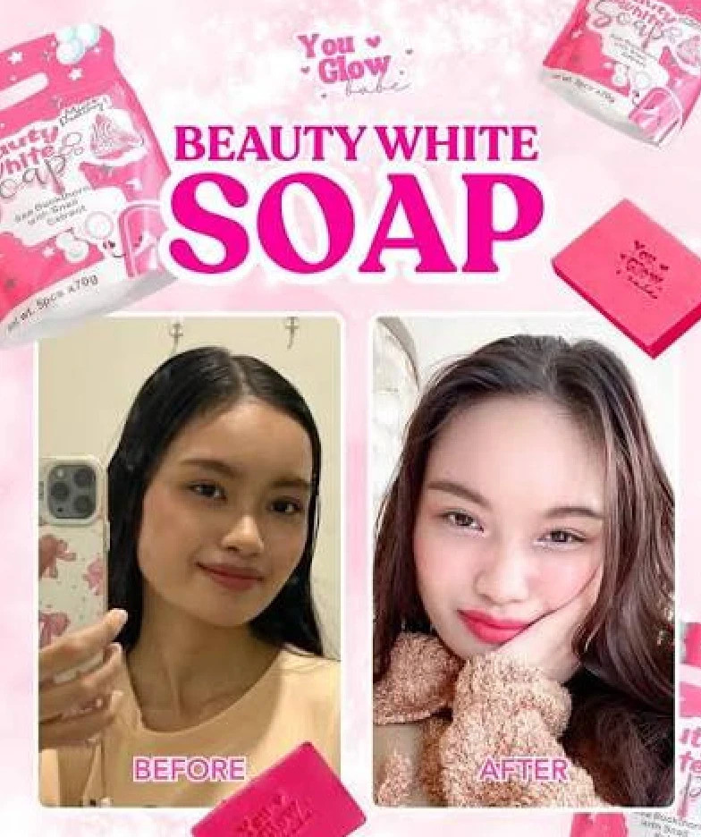 Beauty White Soap by You Glow Babe 5 Bars x 70g
