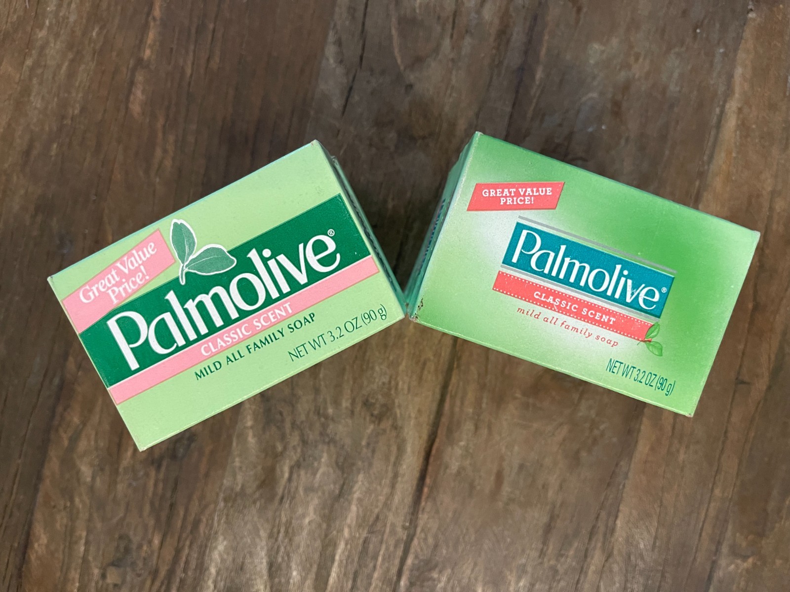 Palmolive Mild Soap Classic Scent – Six (6) 3.2 Oz Bars – New & Sealed Boxes