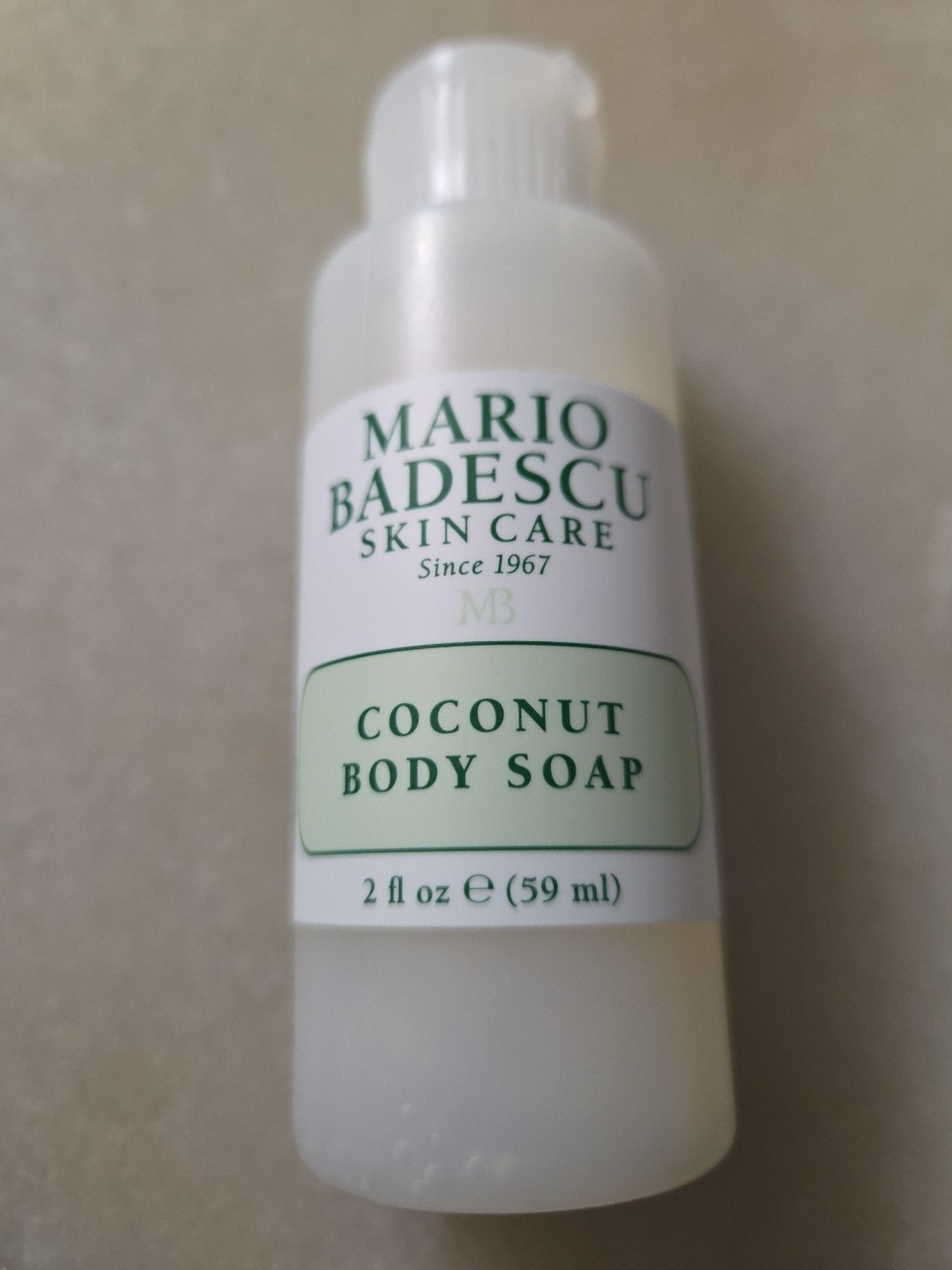 Mario Badescu Coconut Body Soap Full Size 8 fl oz 236 mL