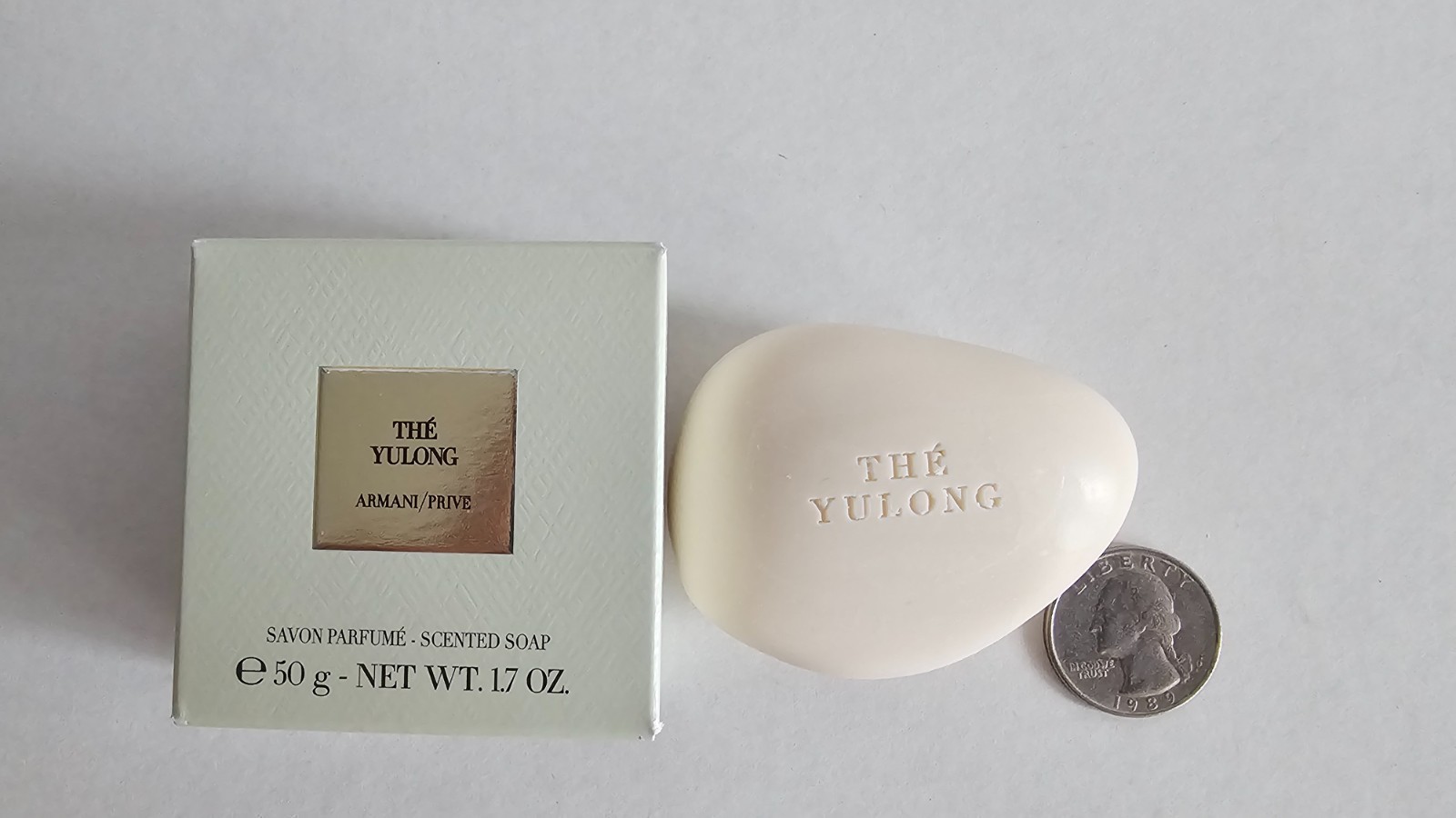 Armani Privé THÉ YULONG Scented Luxury Mini Soap – One piece 1.7Oz/50g