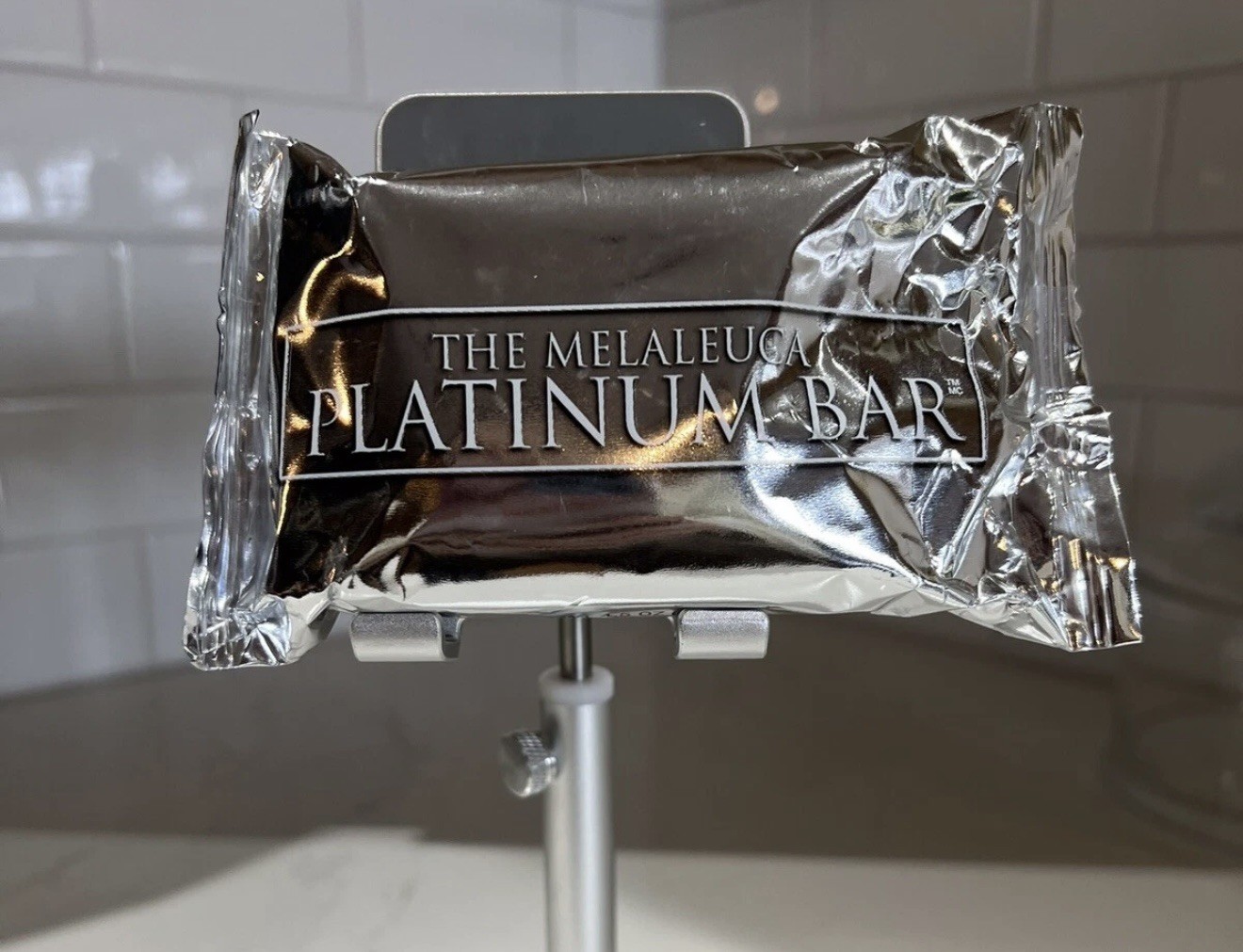 The MELALEUCA PLATINUM BAR 4.5 OZ.Factory Sealed Lot of 3 bars