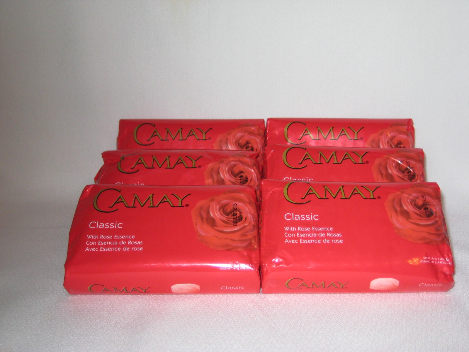 CAMAY CLASSIC SUPER SIZED 4.98 OZ (each bar) BAR SOAP – 6 PACK